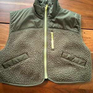Old Navy green vest